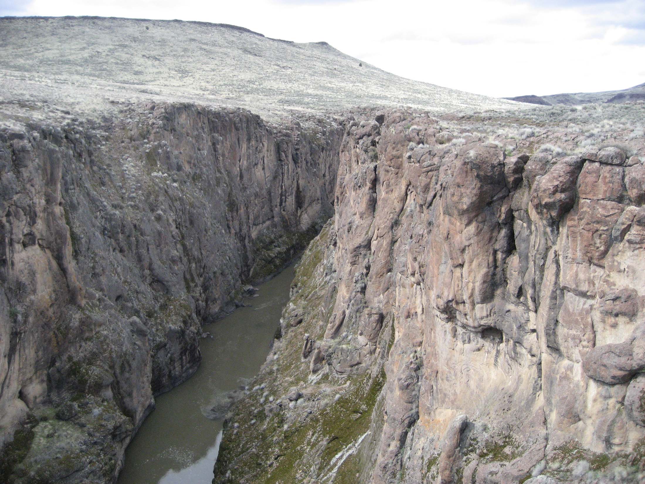 Canyon walls